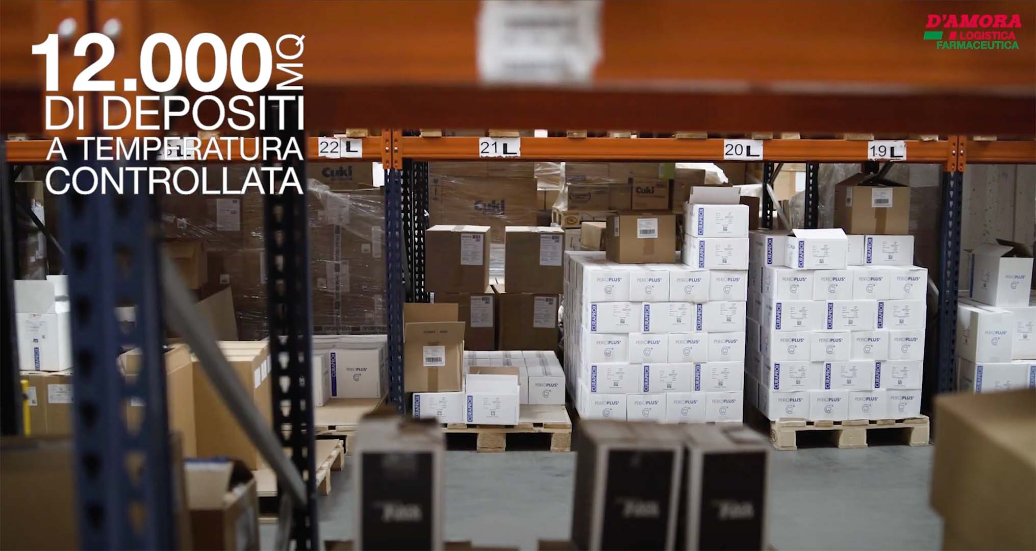 D'Amora Logistica Farmaceutica - Screenshot video istituzionale